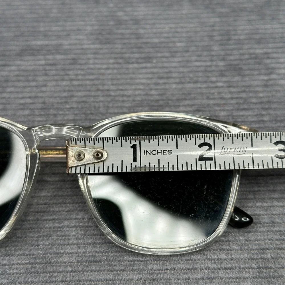 WearMe Pro Nick Sunglasses Clear Frame Green G15 Lens Square W 52-20-145 CLRG15